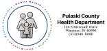 PCHD Logo, featuring simple illustration of man, woman, and girl, with text in a circle around the illustration: "Public Health + Environmental Health + Vital Records + Health Education"