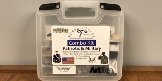 Busy Bottles Combo Kit: Patriotic & Military