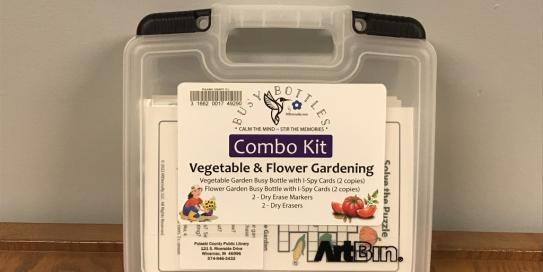 Busy Bottles Combo Kit: Vegetable & Flower Gardening