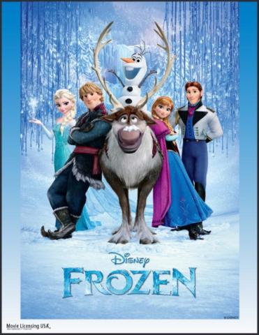 movie poster for "Frozen"