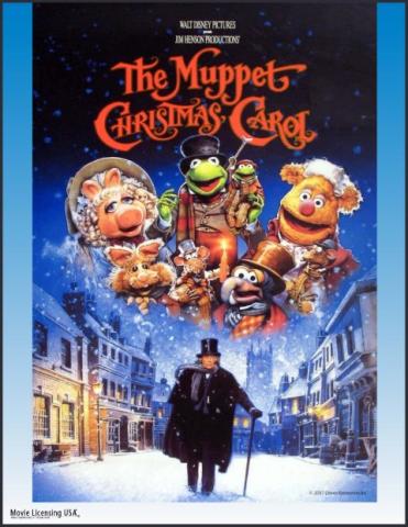 movie poster for "The Muppet Christmas Carol"