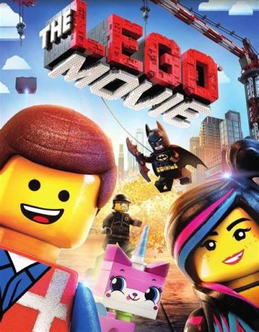 movie poster for "The Lego Movie"