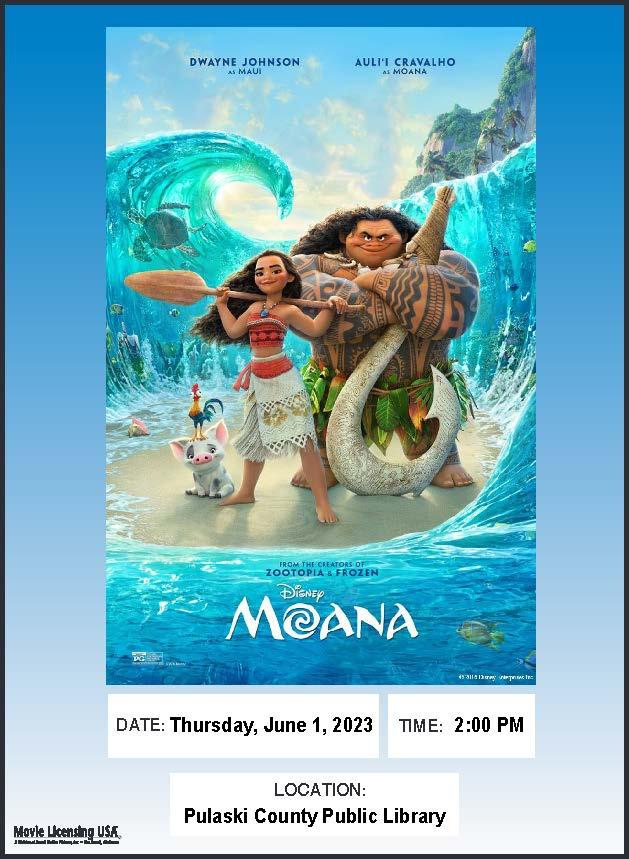 Moana movie poster