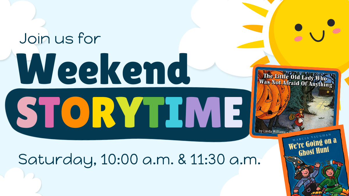 Weekend Storytime - Halloween books