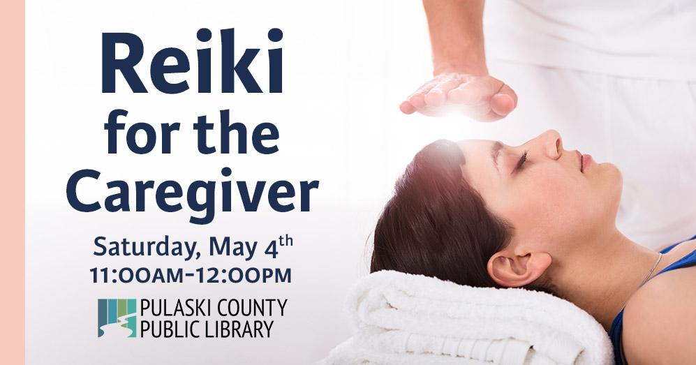 woman lying down with reiki practitioner placing a hand above her forehead